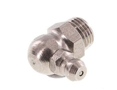 Rechtwinkliger Hydraulik-Schmiernippel Edelstahl M10x1 DIN 71412