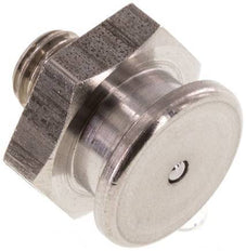 Flat Grease Nipple 16mm Head Stainless Steel M8x1.25 DIN 3404