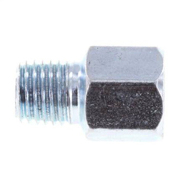 Männlicher/weiblicher M8x1-Fettnippel aus Stahl, Verlängerung 14 mm [2 Stück]