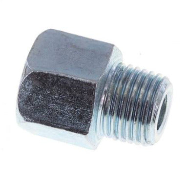 Stahl, männlich/weiblich, M10x1 Schmiernippelverlängerung 14mm [2 Stück]