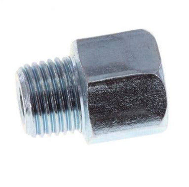 Stahl, männlich/weiblich, M10x1 Schmiernippelverlängerung 14mm [2 Stück]