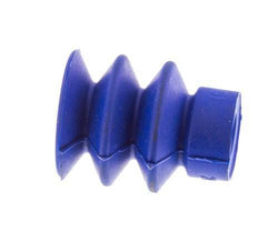 18mm Faltenbalg PUR Blau Vakuum-Saugnapf Hub 8mm