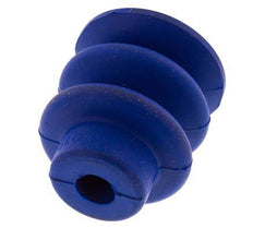 30mm Faltenbalg PUR Blau Vakuum-Saugnapf Hub 13mm