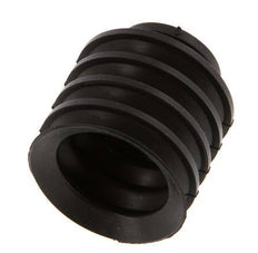30mm Faltenbalg CR Schwarz Vakuum-Saugnapf Hub 21mm