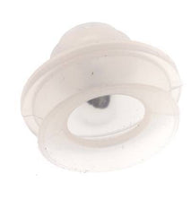 32mm Faltenbalg Silikon Klar Vakuum Saugnapf Hub 9mm