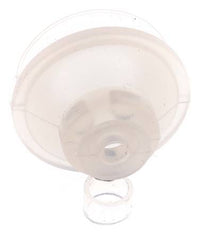 32mm Faltenbalg Silikon Klar Vakuum Saugnapf Hub 9mm