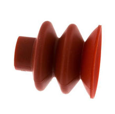 40mm Bellows Silicone Red Vacuum Suction Cup Stroke 20mm