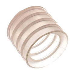 50mm Faltenbalg Silikon Klar Vakuum Saugnapf Hub 30mm