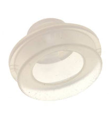 52mm Faltenbalg Silikon klar Vakuum Saugnapf Hub 12mm