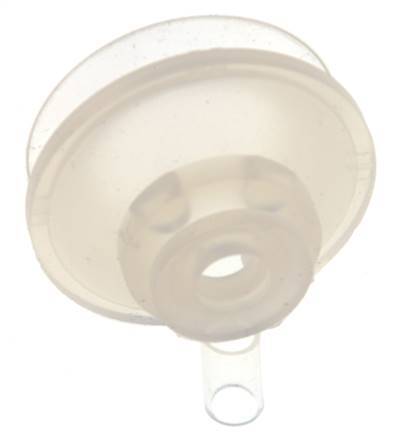 52mm Faltenbalg Silikon klar Vakuum Saugnapf Hub 12mm
