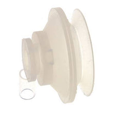 52mm Faltenbalg Silikon klar Vakuum Saugnapf Hub 12mm