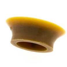 100mm Flacher NR Beige Vakuum-Saugnapf G 1/4 Zoll Innenhub 6mm dünne Lippen