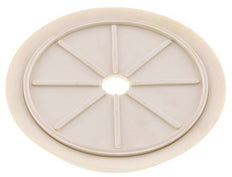 200mm Flacher NRE Weißer Vakuum-Saugnapf G 1/2 Zoll Innenhub 5mm Dünne Lippen