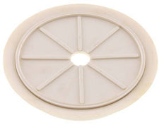 200mm Flacher NRE Weißer Vakuum-Saugnapf G 1/2 Zoll Innenhub 5mm Dünne Lippen