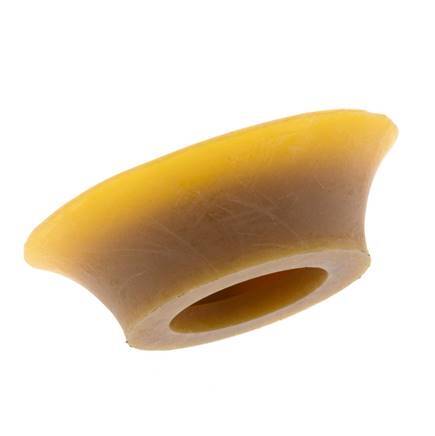 40mm Flacher NRE Brauner Vakuum-Saugnapf G 1/8 Zoll Innenhub 3mm Dünne Lippen