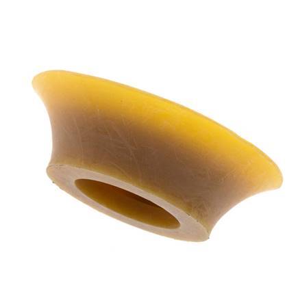 40mm Flacher NRE Brauner Vakuum-Saugnapf G 1/8 Zoll Innenhub 3mm Dünne Lippen