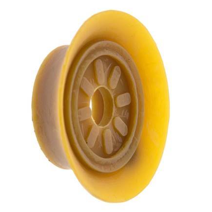 40mm Flacher NRE Brauner Vakuum-Saugnapf G 1/8 Zoll Innenhub 3mm Dünne Lippen