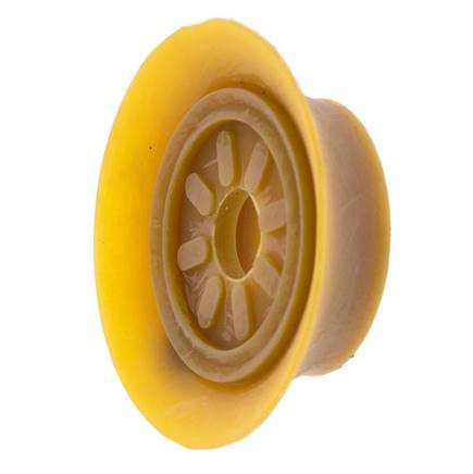 40mm Flacher NRE Brauner Vakuum-Saugnapf G 1/8 Zoll Innenhub 3mm Dünne Lippen