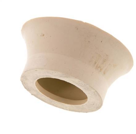 70mm Flacher NR Beige Vakuum-Saugnapf G 1/4 Zoll Innenhub 6mm Dünne Lippen