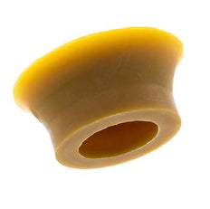 70mm Flacher NRE Brauner Vakuum-Saugnapf G 1/4 Zoll Innenhub 6mm Dünne Lippen