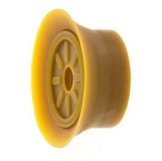70mm Flacher NRE Brauner Vakuum-Saugnapf G 1/4 Zoll Innenhub 6mm Dünne Lippen