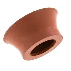 70mm Flacher SBR Rotbraun Vakuumsauger G 1/4 Zoll Innenhub 6mm Dünne Lippen