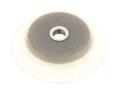 95mm flacher Silikon-Saugnapf, klar, G 1/4 Zoll, weiblich, Hub, 6mm, robuste Lippen