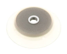 95mm flacher Silikon-Saugnapf, klar, G 1/4 Zoll, weiblich, Hub, 6mm, robuste Lippen