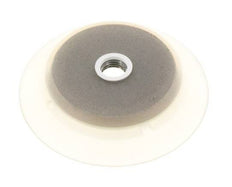 95mm flacher Silikon-Saugnapf, klar, G 1/4 Zoll, weiblich, Hub, 6mm, robuste Lippen