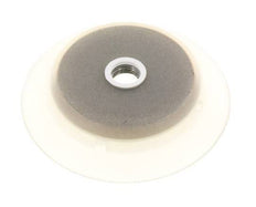 95mm flacher Silikon-Saugnapf, klar, G 1/4 Zoll, weiblich, Hub, 6mm, robuste Lippen
