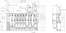 10x Multipole-Connector YPC SF2000 Valves 24VDC