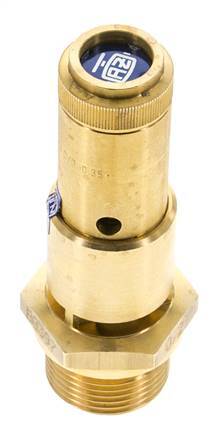 G 3/4'' Sicherheitsventil aus Messing vorgerichtet 0,2 bar (2,9 psi) DN 10
