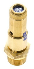 G 3/4'' Sicherheitsventil aus Messing vorgerichtet 0,4 bar (5,8 psi) DN 10