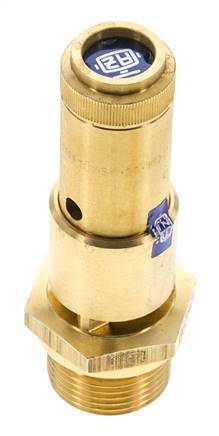 G 3/4'' Sicherheitsventil aus Messing vorgerichtet 0,5 bar (7,25 psi) DN 10