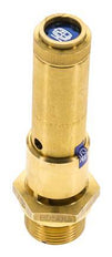 G 3/4'' Brass Pre-Set Safety Valve 12.3 bar (178.4 psi) DN 10