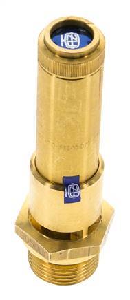 G 3/4'' Brass Pre-Set Safety Valve 12.3 bar (178.4 psi) DN 10
