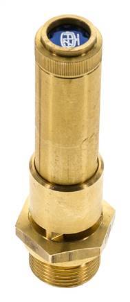 G 3/4'' Sicherheitsventil aus Messing, voreingestellt 13 bar (188,55 psi) DN 10