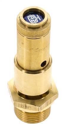 G 3/4'' Brass Pre-Set Safety Valve 2.9 bar (42.06 psi) DN 10