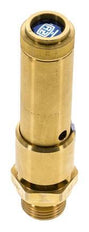 G 1/2'' Brass Pre-Set Safety Valve 37.5 bar (543.9 psi) DN 10