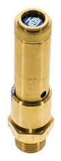 G 1/2'' Brass Pre-Set Safety Valve 39 bar (565.66 psi) DN 10