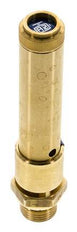 G 1/2'' Brass Pre-Set Safety Valve 41 bar (594.66 psi) DN 10