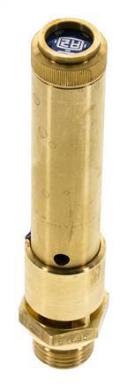 G 1/2'' Brass Pre-Set Safety Valve 41 bar (594.66 psi) DN 10