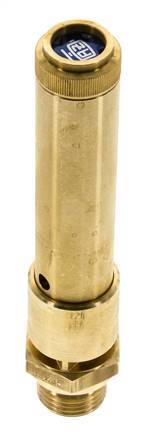 G 1/2'' Brass Pre-Set Safety Valve 46 bar (667.18 psi) DN 10