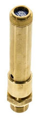 G 1/2'' Brass Pre-Set Safety Valve 46 bar (667.18 psi) DN 10