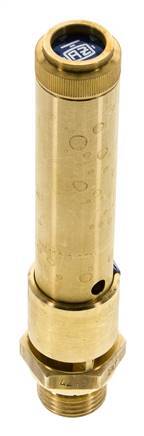 G 1/2'' Brass Pre-Set Safety Valve 46 bar (667.18 psi) DN 10