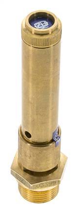G 3/4'' Brass Pre-Set Safety Valve 46.5 bar (674.44 psi) DN 10