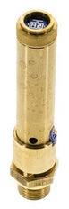 G 1/2'' Brass Pre-Set Safety Valve 49 bar (710.7 psi) DN 10