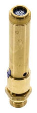 G 1/2'' Brass Pre-Set Safety Valve 49 bar (710.7 psi) DN 10