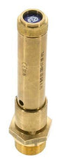 G 3/4'' Brass Pre-Set Safety Valve 49 bar (710.7 psi) DN 10