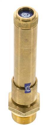 G 3/4'' Brass Pre-Set Safety Valve 49 bar (710.7 psi) DN 10